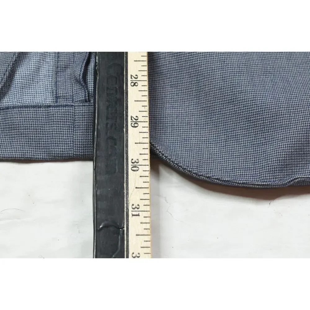 J.Crew Blazer Mens XS Blue Nailhead Cotton Stretch Two-Button Slim Fit